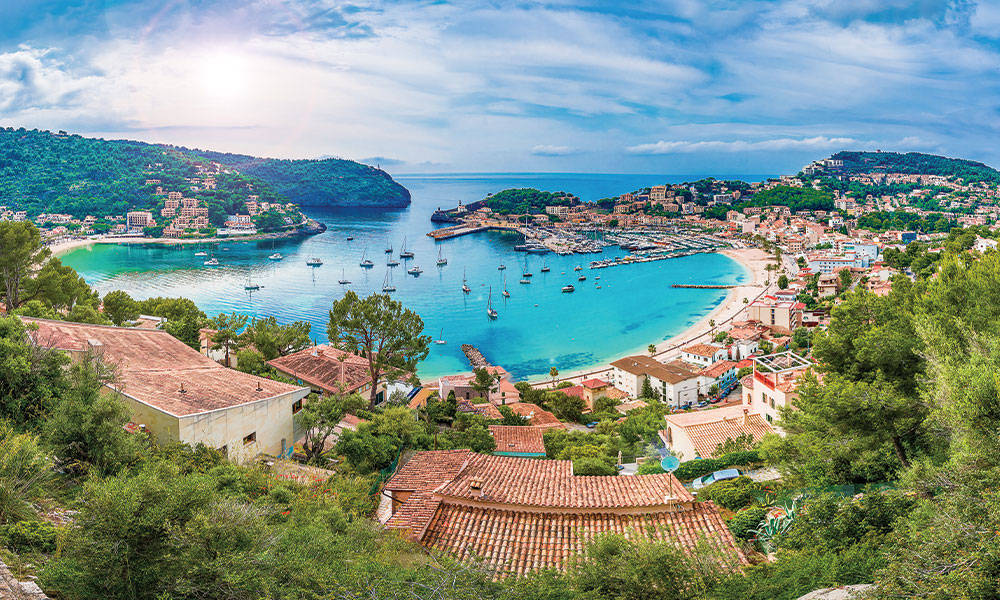 스페인 휴양지 전경