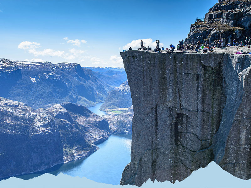 노르웨이 스타방에르 하이킹