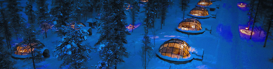 핀란드 이글루 호텔, 경이로운 오로라 체험